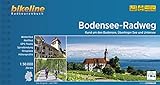 Bodensee-Radweg: Rund um den Bodensee, Überlinger See und Untersee. 1:50.000, 264 km, wetterfest/reißfest, GPS-Tracks Download, LiveUpdate (Bikeline Radtourenbücher)