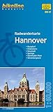 Hannover (RW-H1) Burgdorf, Hildesheim, Neustadt, Weserbergland, Steinhuder Meer, Springe, 1:60 000, wetter- und reißfest, GPS-tauglich mit UTM-Netz
