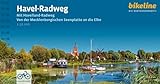 Havel-Radweg: Mit Havelland-Radweg. Von der Mecklenburgischen Seenplatte an die Elbe, 1:50.000, 395 km, GPS-Tracks Download, LiveUpdate (Bikeline Radtourenbücher)