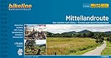 Mittellandroute: Von Aachen nach Zittau – Einmal quer durch Deutschland, 1:75.000, 1.044 km, wtterfest/reißfest, GPS-Tracks Download, LiveUpdate (Bikeline Radtourenbücher)