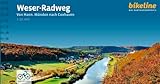 Weser-Radweg: Von Hann. Münden nach Cuxhaven, 1:50.000, 520 km, GPS-Tracks Download, LiveUpdate (Bikeline Radtourenbücher)