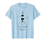 Ich liebe Rügen Leuchtturm Insel Ostsee Insulaner Rügen T-Shirt