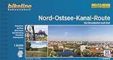 Nord-Ostsee-Kanal-Route: Von Brunsbüttel nach Kiel, 1:50.000, 314 km, wetterfest/reißfest, GPS-Tracks Download, LiveUpdate (Bikeline Radtourenbücher)