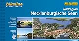 Radregion Mecklenburgische Seen: 1:75.000, 1.264 km, wetterfest/reißfest, GPS-Tracks Download, LiveUpdate (Bikeline Radtourenbücher)