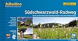 Bikeline Südschwarzwald-Radweg: Rund um den Naturpark Südschwarzwald - fast ohne Höhenanstieg, 240 km, Radtourenbuch 1 : 50 000, GPS-Tracks-Download, wetterfest/reißfest