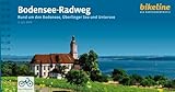 Bodensee-Radweg: Rund um den Bodensee, Überlinger See und Untersee. 1:50.000, 265 km, GPS-Tracks Download, LiveUpdate (Bikeline Radtourenbücher)