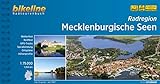 Radregion Mecklenburgische Seen: 1:75.000, 1.264 km, wetterfest/reißfest, GPS-Tracks Download, LiveUpdate (Bikeline Radtourenbücher)