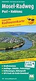 Mosel-Radweg, Perl - Koblenz: Leporello Radtourenkarte mit Ausflugszielen, Einkehr- & Freizeittipps, wetterfest, reißfest, abwischbar, GPS-genau. 1:50000 (Leporello Radtourenkarte: LEP-RK)