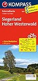 KOMPASS Fahrradkarte 3057 Siegerland, Hoher Westerwal 1:70.000: reiß- und wetterfest
