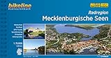 Radregion Mecklenburgische Seen: 1:75.000, 1.264 km, wetterfest/reißfest, GPS-Tracks Download, LiveUpdate (Bikeline Radtourenbücher)