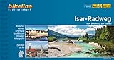 Isar-Radweg: Von Scharnitz zur Donau, 280 km, 1:50.000, wetterfest/reißfest, GPS-Tracks Download, LiveUpdate (Bikeline Radtourenbücher)