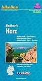 Radkarte Harz (RK-SAA05): Halberstadt, Quedlinburg, Wernigerode, Thale, Nationalpark Harz, Brocken 1:75.000 (Bikeline Radkarte)