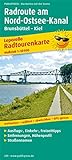 Radroute Nord-Ostsee-Kanal: Leporello Radtourenkarte mit Ausflugszielen, Einkehr- & Freizeittipps, wetterfest, reissfest, abwischbar, GPS-genau. 1:50000 (Leporello Radtourenkarte / LEP-RK)