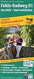 Fulda-Radweg, Gersfeld - Hann. Münden: Leporello Radtourenkarte mit Ausflugszielen, Einkehr- & Freizeittipps, wetterfest, reissfest, abwischbar, GPS-genau. 1:50000 (Leporello Radtourenkarte: LEP-RK)