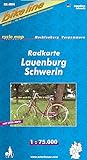 Bikeline Radkarte Lauenburg, Schwerin: Ratzeburg, Mölln, Ludwigslust. GPS-tauglich m. UTM-Netz (Cycle map Mecklenburg-Vorpommern)