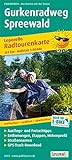 Gurkenradweg Spreewald: Leporello Radtourenkarte mit Ausflugszielen, Einkehr- & Freizeittipps, wetterfest, reissfest, abwischbar, GPS-genau. 1:50000 (Leporello Radtourenkarte: LEP-RK)
