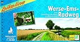 Werse-Ems Radweg: Eine Zweiflüsse-Rundtour im Münsterland, 1:50 000, wetterfest und reißfest, wetterfest/reißfest