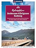 KOMPASS Radreiseführer Bodensee-Königssee Radweg: Von Lindau ins Berchtesgadener Land mit Extra-Tourenkarte, Reiseführer und exakter Streckenbeschreibung