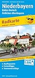 Niederbayern - Bäder-Dreieck - Östliches Oberbayern: Radkarte mit Ausflugszielen, Einkehr- & Freizeittipps, wetterfest, reissfest, abwischbar, GPS-genau. 1:100000 (Radkarte: RK)