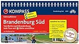 KOMPASS Fahrradführer Brandenburg Süd, Von Berlin nach Brandenburg: Fahrradführer mit Routenkarten im optimalen Maßstab.