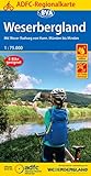 ADFC-Regionalkarte Weserbergland, 1:75.000, mit Tagestourenvorschlägen, reiß- und wetterfest, E-Bike-geeignet, GPS-Tracks Download: Mit Weser-Radweg ... bis Minden (ADFC-Regionalkarte 1:75000)