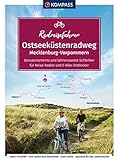 KOMPASS RadReiseFührer Ostseeküstenradweg von Lübeck bis Usedom: mit Extra-Tourenkarte, Reiseführer und exakter Streckenbeschreibung (KOMPASS-Fahrradführer, Band 6921)