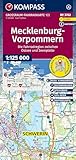 KOMPASS Großraum Fahrradkarte 3702 Mecklenburg-Vorpommern 1:125.000: 2 Karten im Set, reiß- und wetterfest, GPX-Daten zum Download