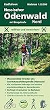 Radfahren, Hessischer Odenwald Nord mit Bergstraße: Maßstab 1:30.000; reißfest und wetterfest; Mountainbike-Strecken des Geo-Naturpark; Alle ... Odenwaldklubs; UTM-Koordinaten für GPS-Nutzer