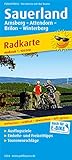 Sauerland, Arnsberg - Attendorn - Brilon - Winterberg: Radkarte mit Ausflugszielen, Einkehr- & Freizeittipps, wetterfest, reissfest, abwischbar, GPS-genau. 1:100000 (Radkarte: RK)