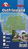 OstFriesland: 1:100.000 regio inkl. 60 Freizeittipps mit Infohotline, 16 Citykarten (1:25.000) 18 Radrouten und allen 7 ostfriesischen Inseln: Incl. ... Sonderausgaben / Reiterkarten, Atlanten)