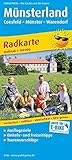 Münsterland, Coesfeld - Münster - Warendorf: Radkarte mit Ausflugszielen, Einkehr- & Freizeittipps, wetterfest, reissfest, abwischbar, GPS-genau. 1:100000 (Radkarte: RK)