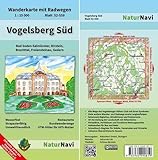 Vogelsberg Süd: Wanderkarte mit Radwegen, Blatt 52-558, 1 : 25 000, Bad Soden-Salmünster, Birstein, Brachttal, Freiensteinau, Gedern (NaturNavi Wanderkarte mit Radwegen 1:25 000)